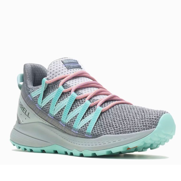 Merrell Shoes - Merrell Bravada Edge Sneakers Gray Blue Pink Size 9